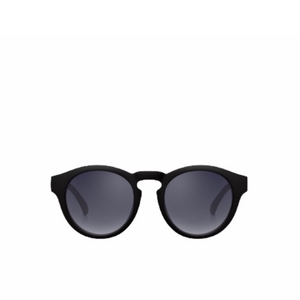 Perverse Omorfia‎ Retro Round Matte Black Sunglasses